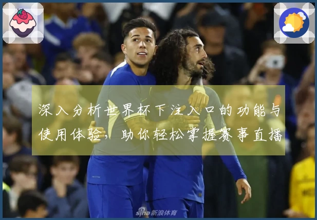 深入分析世界杯下注入口的功能与使用体验，助你轻松掌握赛事直播信息